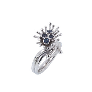 Ring Gold Saphire