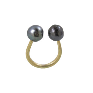 anello oro perle