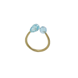 Ring Gold Topas