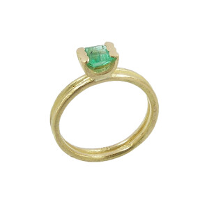 Ring Gold Smaragd