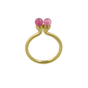 ring gold tourmaline