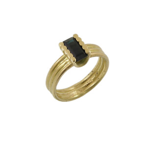 Ring Gold Turmalin